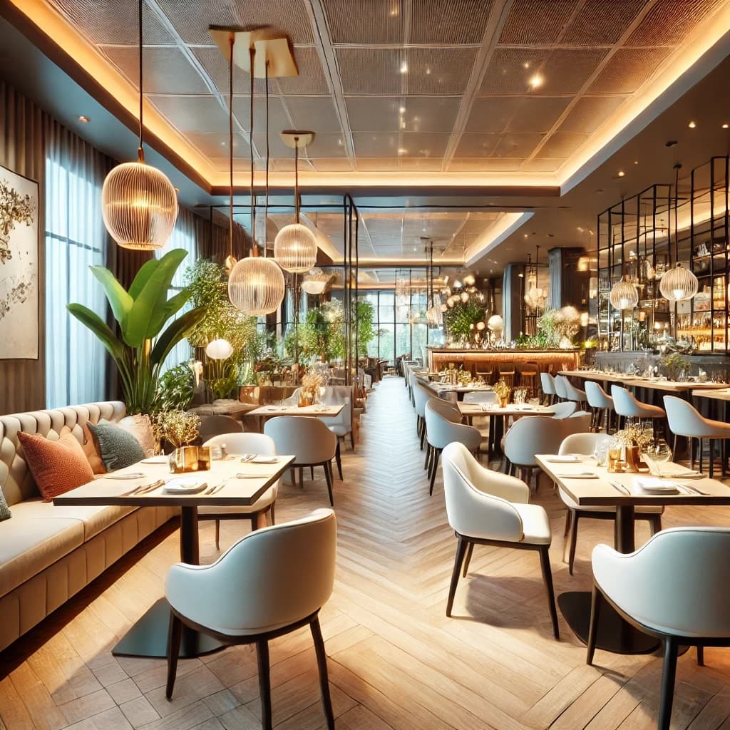 Designing a Restaurant Interior: Starting with AI-Driven Architectural Ideas